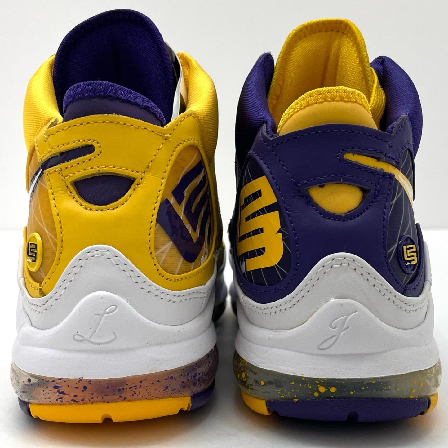 NIKE | ナイキ LEBRON 7 QS スニーカー CW2300-500 イエロー×パープル 27.5cm【尾張小牧店】