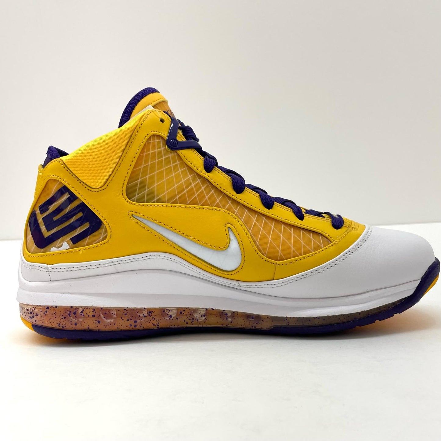 NIKE | ナイキ LEBRON 7 QS スニーカー CW2300-500 イエロー×パープル 27.5cm【尾張小牧店】