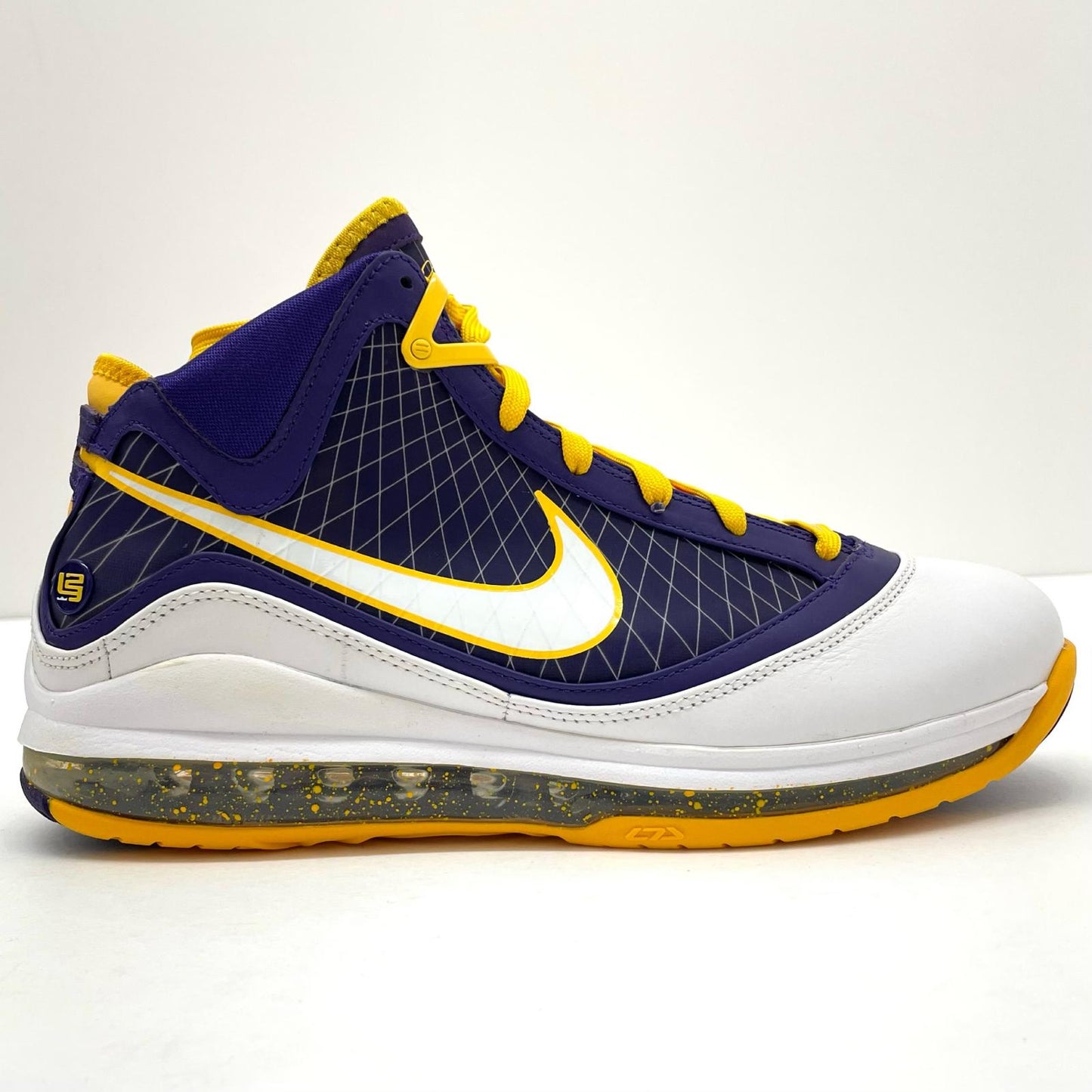 NIKE | ナイキ LEBRON 7 QS スニーカー CW2300-500 イエロー×パープル 27.5cm【尾張小牧店】