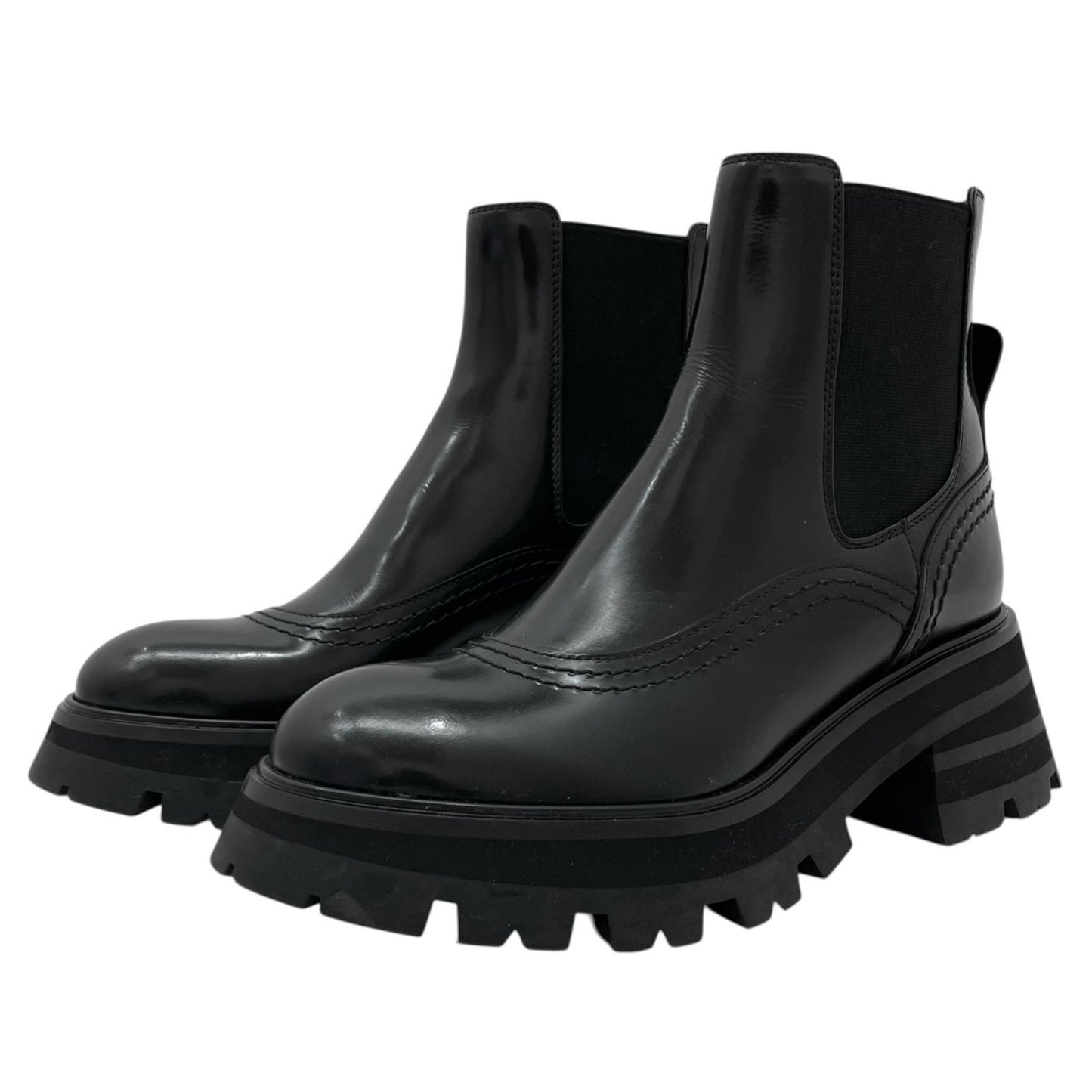 Alexander McQueen | アレキサンダーマックイーン ブーツ B666368 ブラック サイズ：35【尾張小牧店】