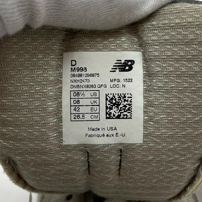 NEW BALANCE | ニューバランス M998 スニーカー グレー 26.5cm【尾張小牧店】