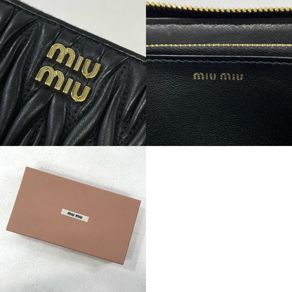 Miu Miu | ミュウ ミュウ 長財布 ブラック【尾張小牧店】