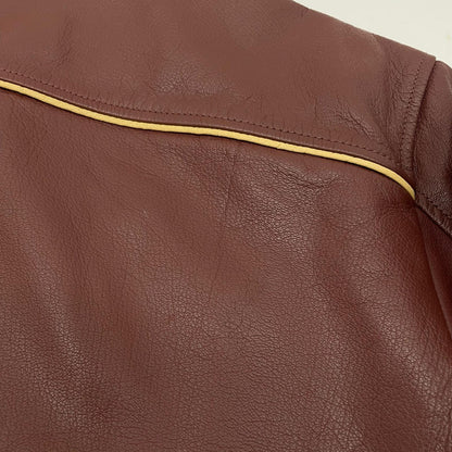 HARLEY-DAVIDSON | ハーレーダビットソン 120Th Anniversary Leather Jacket レザー 97035-23VM ブラウン サイズ：L【尾張小牧店】