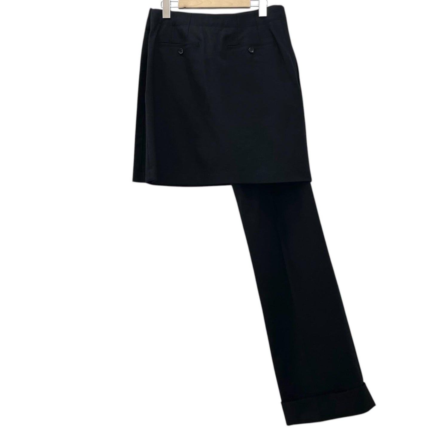 COMME des GARCONS JUNYA WATANABE | コムデギャルソンジュンヤワタナベ レイヤードワンレングスパンツ パンツ JP-P057 ブラック サイズ：M【尾張小牧店】
