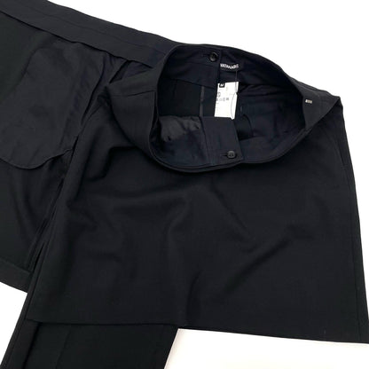 COMME des GARCONS JUNYA WATANABE | コムデギャルソンジュンヤワタナベ レイヤードワンレングスパンツ パンツ JP-P057 ブラック サイズ：M【尾張小牧店】