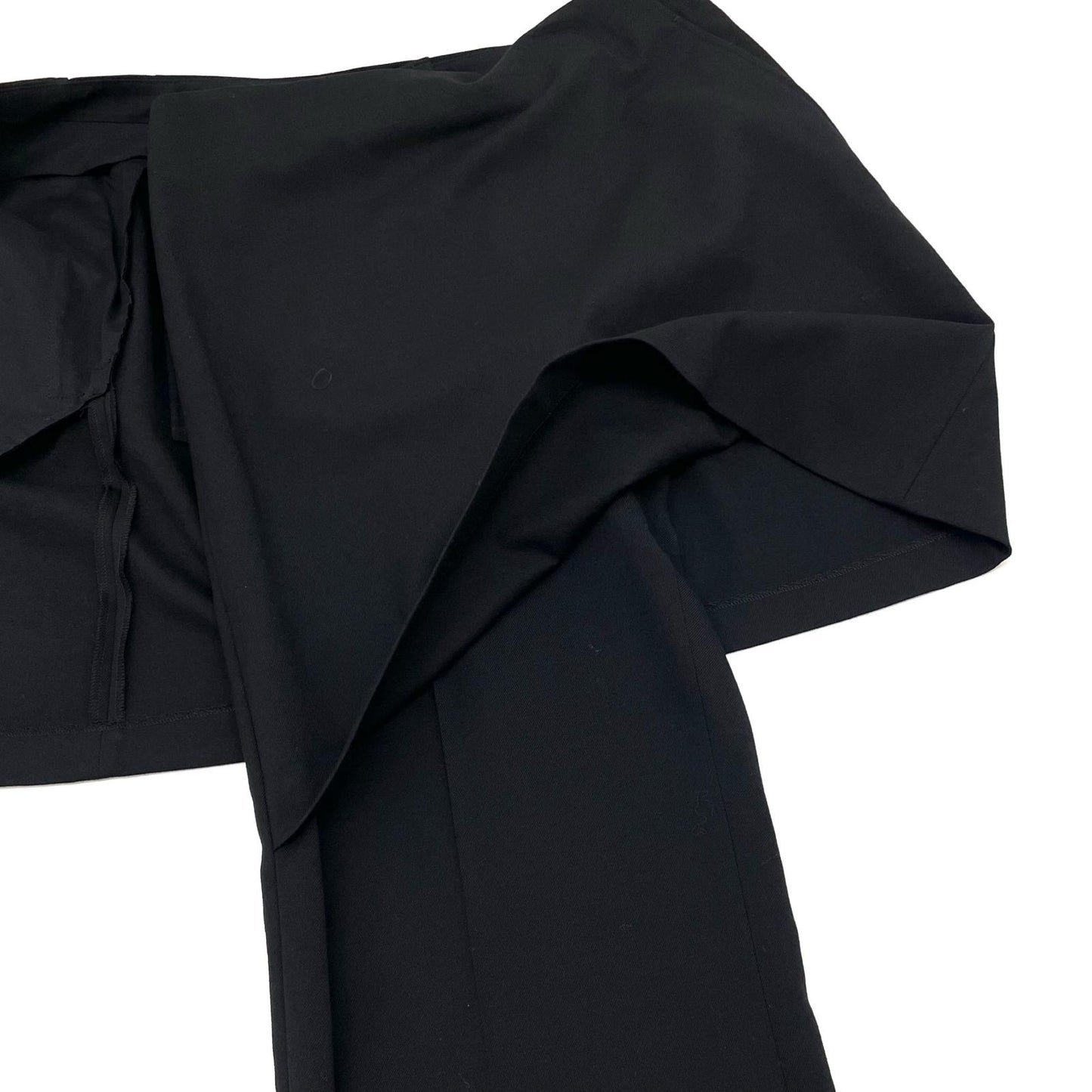 COMME des GARCONS JUNYA WATANABE | コムデギャルソンジュンヤワタナベ レイヤードワンレングスパンツ パンツ JP-P057 ブラック サイズ：M【尾張小牧店】
