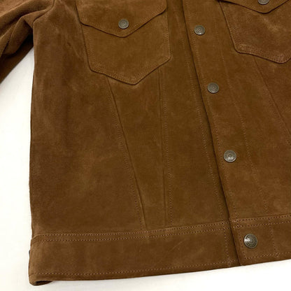 schott | ショット SUEDE SHORT HORN JACKET レザー 782-425006 ブラウン サイズ：M【尾張小牧店】