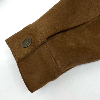 schott | ショット SUEDE SHORT HORN JACKET レザー 782-425006 ブラウン サイズ：M【尾張小牧店】