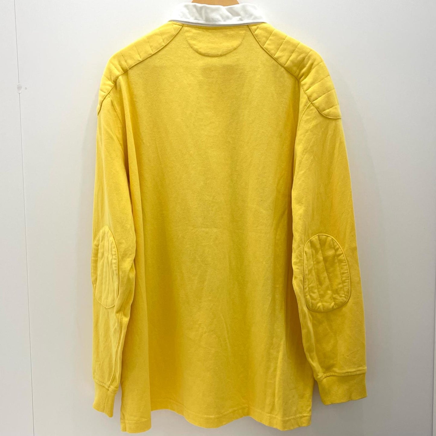 RALPH LAUREN | ラルフローレン THE FIE HORSE MEN RUGBY SHIRTS ポロシャツ イエロー サイズ：XL【尾張小牧店】