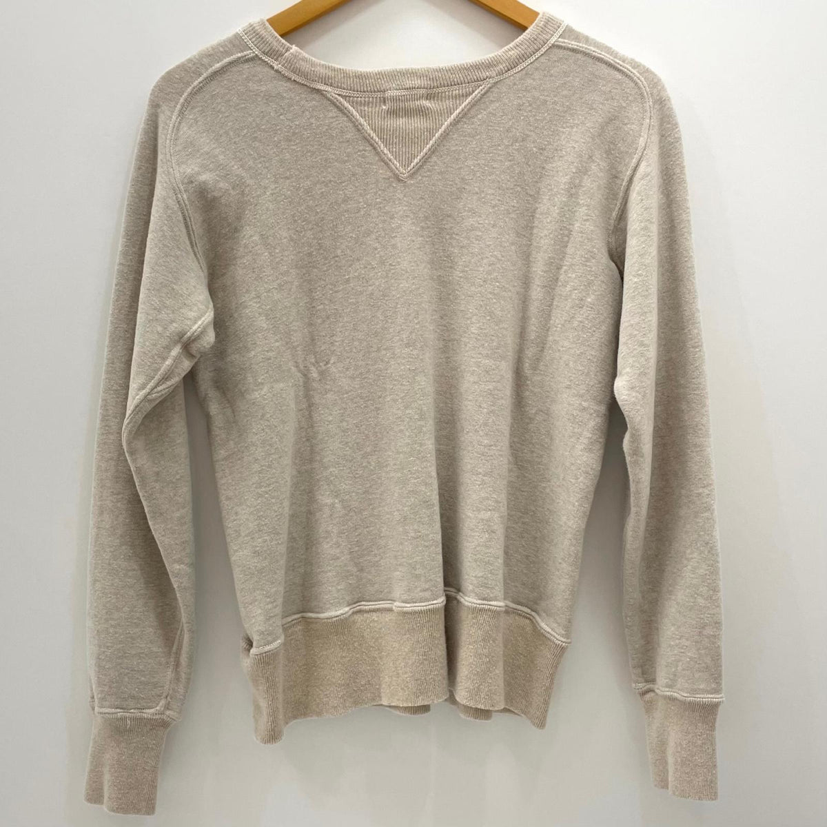 【中古】WARE HOUSE | ウェアハウス 長袖スウェット ベージュ サイズ：38【尾張小牧店】