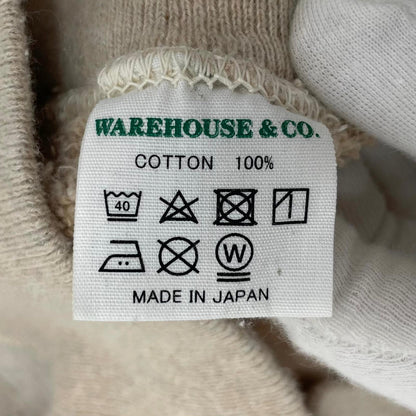 【中古】WARE HOUSE | ウェアハウス 長袖スウェット ベージュ サイズ：38【尾張小牧店】