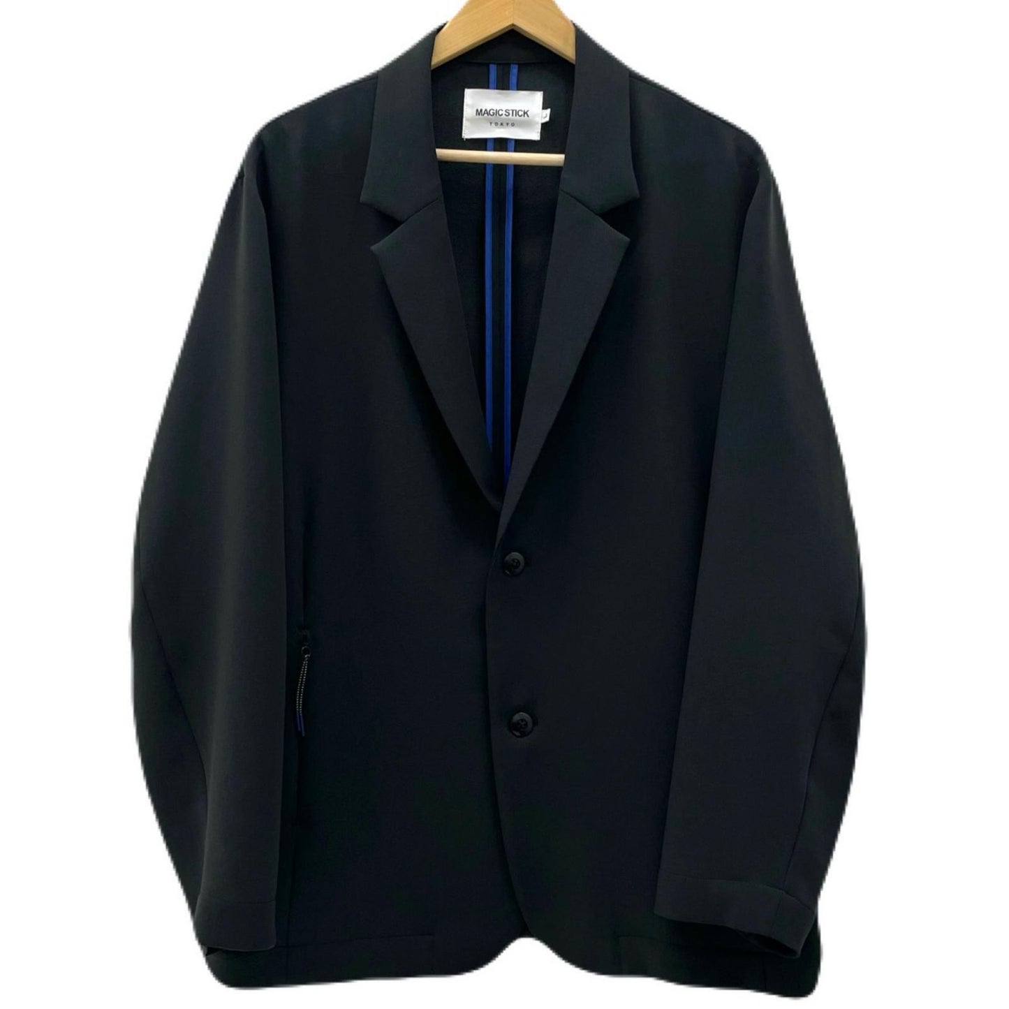 【中古】MAGIC STICK | マジックスティック　25SS GravityLife Nishiki Jacket テーラードジャケット ブラック サイズ：L【尾張小牧店】