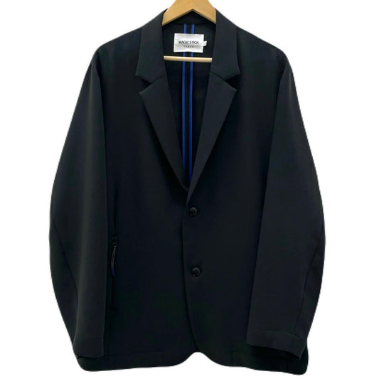 【中古】MAGIC STICK | マジックスティック　25SS GravityLife Nishiki Jacket テーラードジャケット ブラック サイズ：L【尾張小牧店】