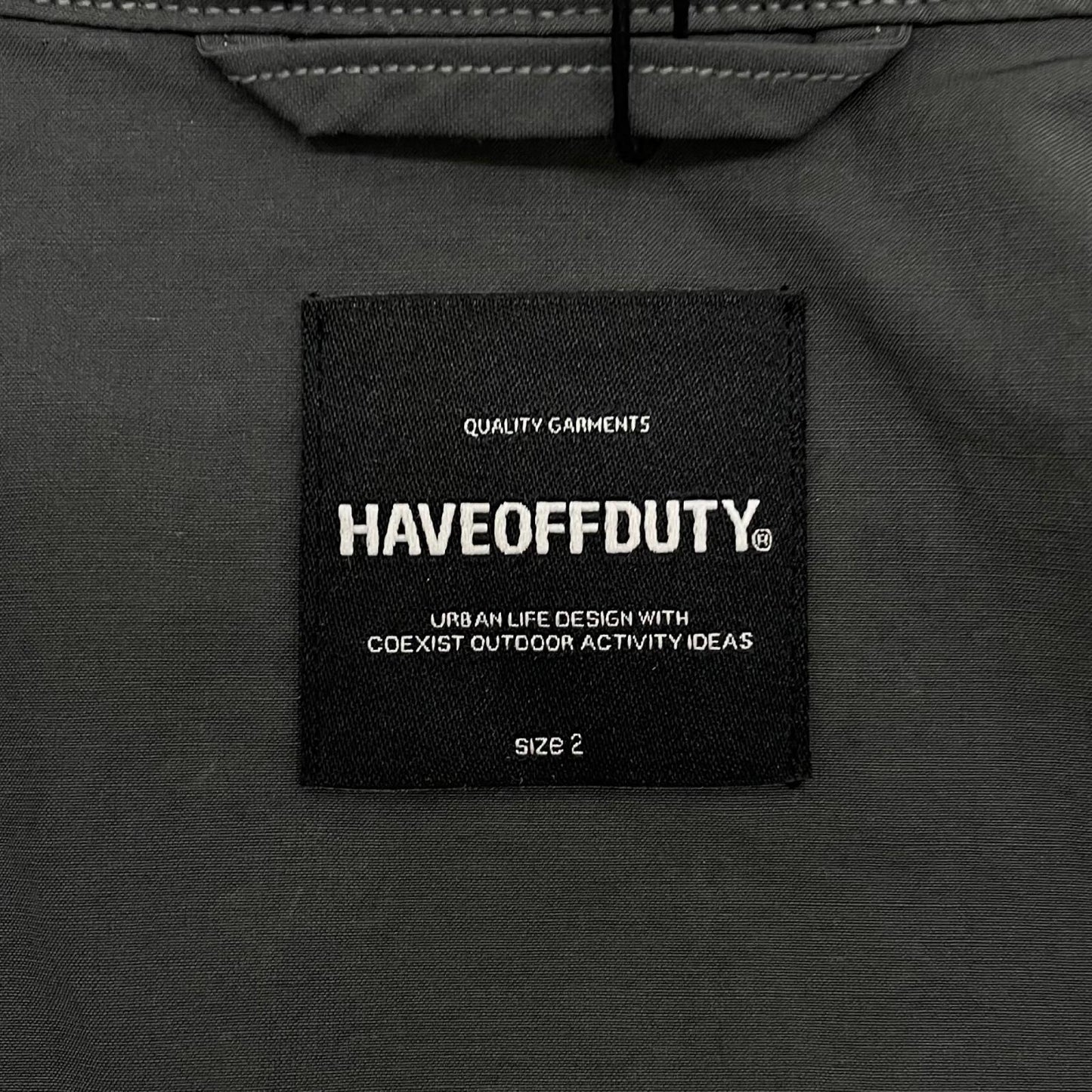 【中古】HAVEOFFDUTY | ハブオブデューティ STORAGE 3B JACKET シャツジャケット グレー サイズ：2【尾張小牧店】