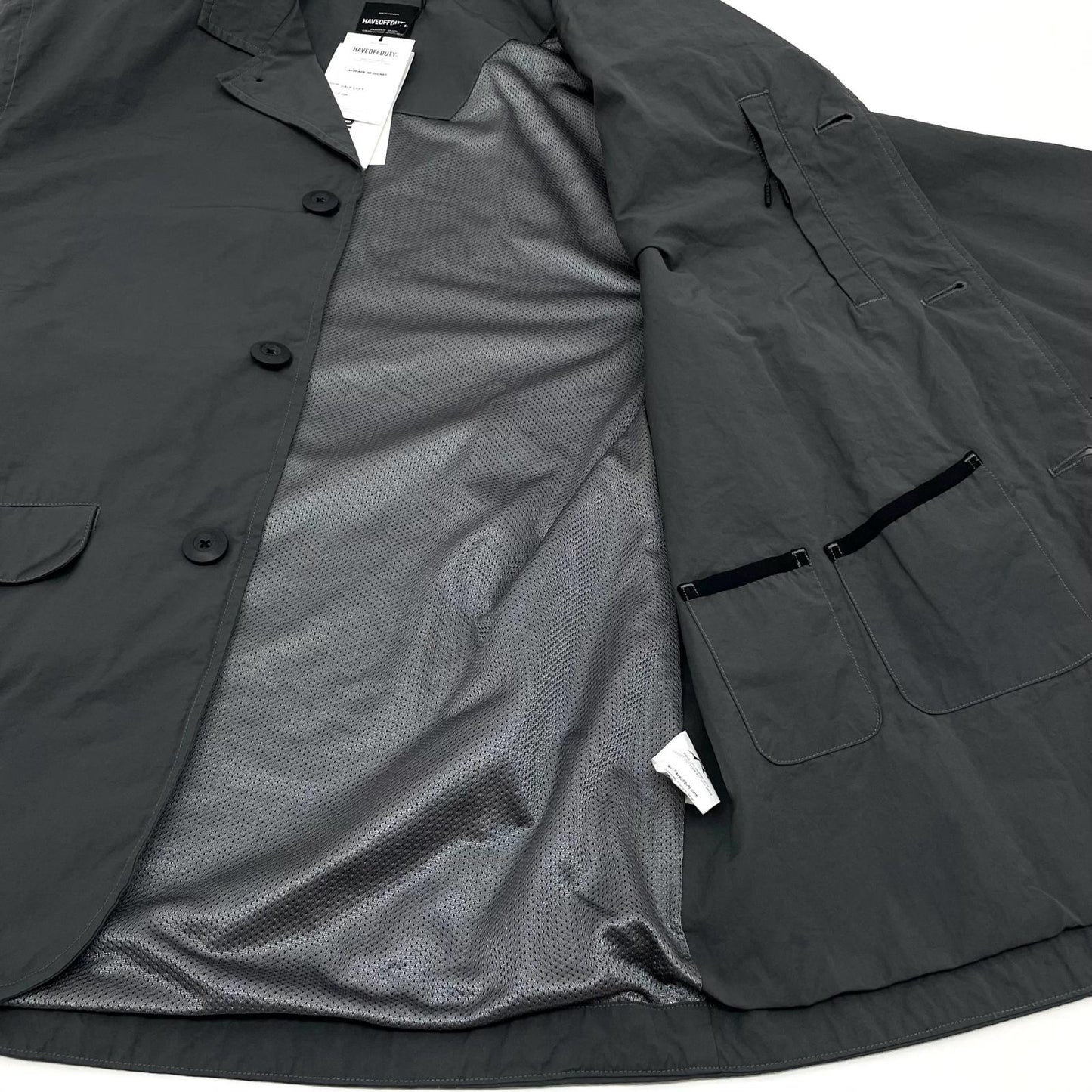 【中古】HAVEOFFDUTY | ハブオブデューティ STORAGE 3B JACKET シャツジャケット グレー サイズ：2【尾張小牧店】