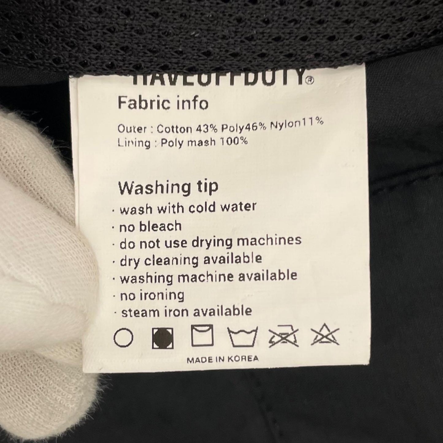 【中古】HAVEOFFDUTY | ハブオブデューティ STORAGE 3B JACKET シャツジャケット ブラック サイズ：3【尾張小牧店】