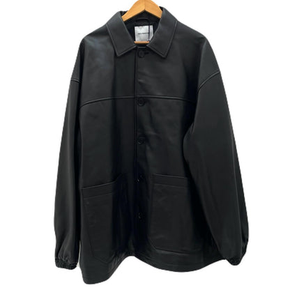 COOTIE | クーティー Leather Car Coat J.B. Voice EXCLUSIVE レザー JB-CTE25A-201 ブラック サイズ：L【尾張小牧店】