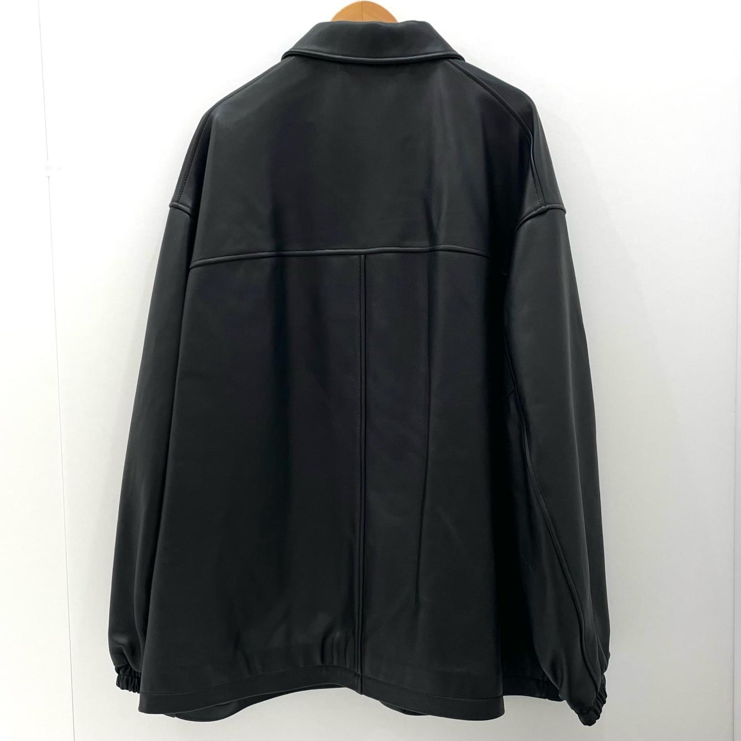 COOTIE | クーティー Leather Car Coat J.B. Voice EXCLUSIVE レザー JB-CTE25A-201 ブラック サイズ：L【尾張小牧店】