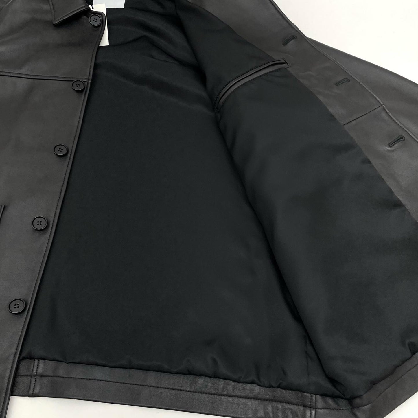 COOTIE | クーティー Leather Car Coat J.B. Voice EXCLUSIVE レザー JB-CTE25A-201 ブラック サイズ：L【尾張小牧店】