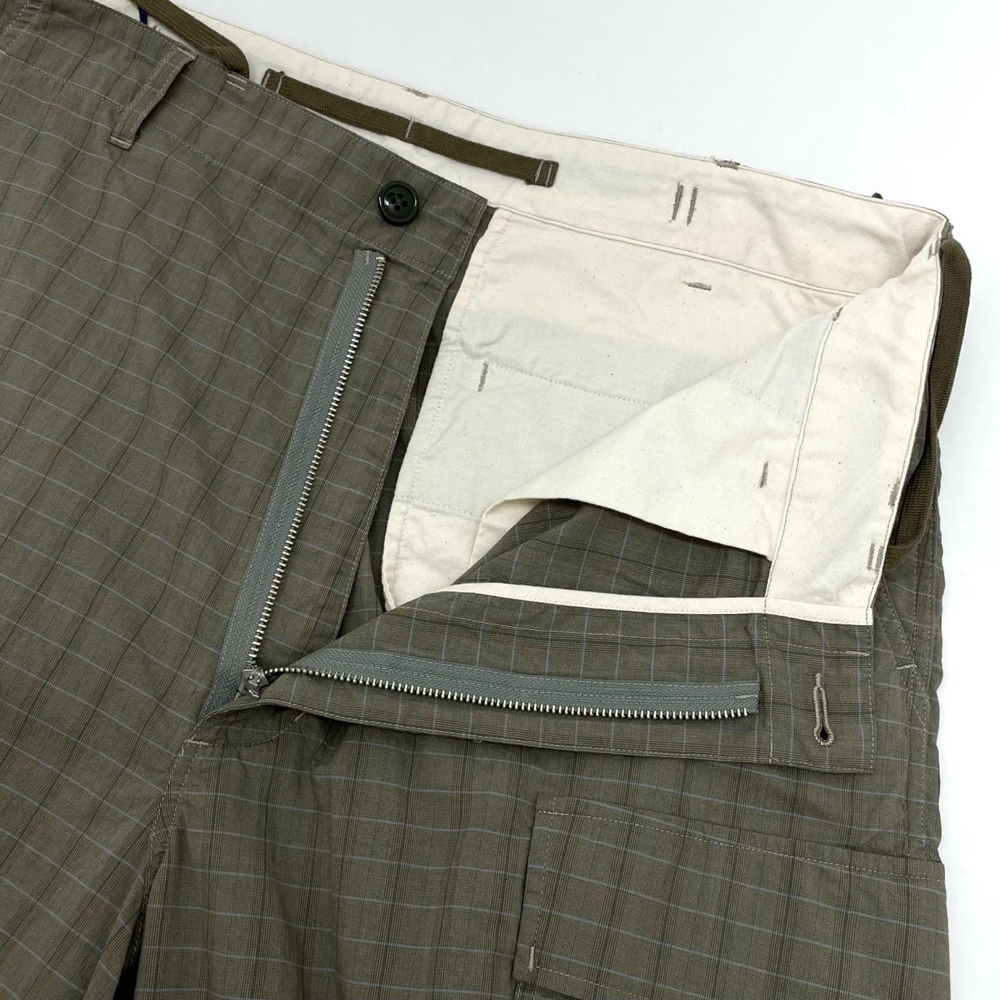 Unlikely Big Side Pocket BDU Shorts ショートパンツ U26S-25-0001 グレー×グリーン サイズ：L【尾張小牧店】