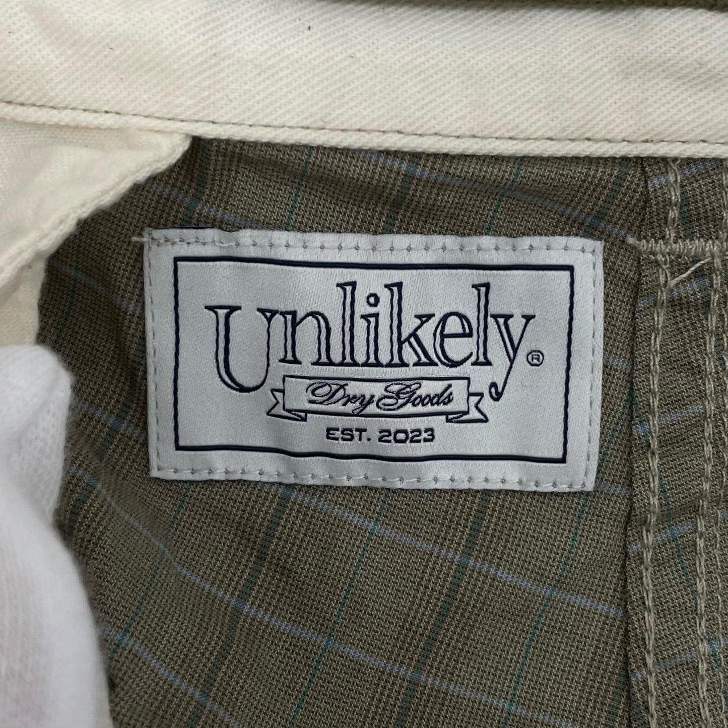 Unlikely Big Side Pocket BDU Shorts ショートパンツ U26S-25-0001 グレー×グリーン サイズ：L【尾張小牧店】