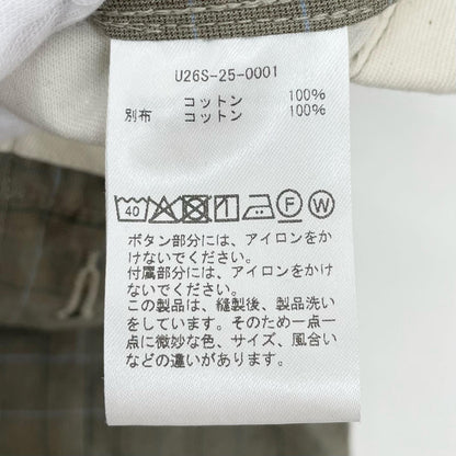 Unlikely Big Side Pocket BDU Shorts ショートパンツ U26S-25-0001 グレー×グリーン サイズ：L【尾張小牧店】