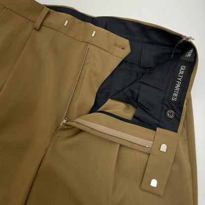 WACKOMARIA | ワコマリア PLEATED TROUSERS ( TYPE-2 ) パンツ 24SS-WMP-TR08 ブラウン サイズ：L【尾張小牧店】