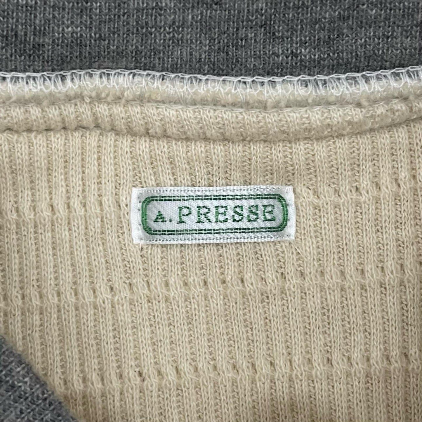 A.PRESSE | アプレッセ Vintage Attached Hood Sweat Parka パーカー 26SAP-05-15 グレー サイズ：3【尾張小牧店】