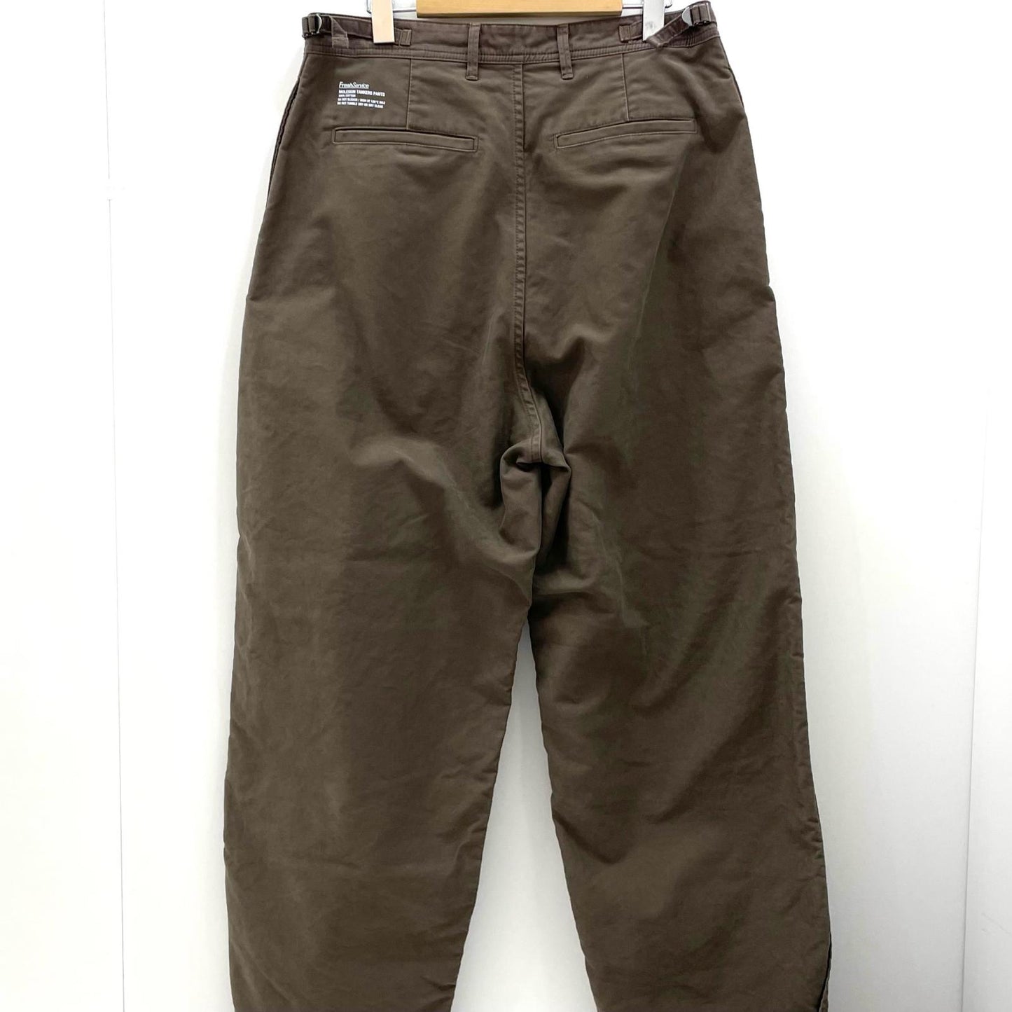 FreshService | フレッシュサービス MOLESKIN TANKERS PANTS パンツ FSC261-40217 ブラウン サイズ：M【尾張小牧店】