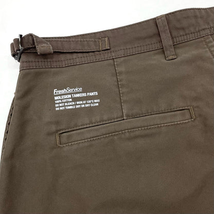 FreshService | フレッシュサービス MOLESKIN TANKERS PANTS パンツ FSC261-40217 ブラウン サイズ：M【尾張小牧店】