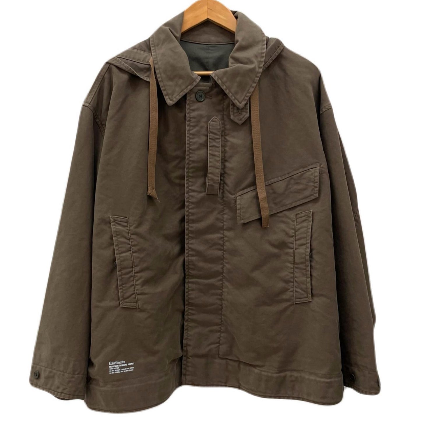 FreshService | フレッシュサービス MOLESKIN TANKERS JACKET その他アウター FSC261-30216 ブラウン サイズ：M【尾張小牧店】