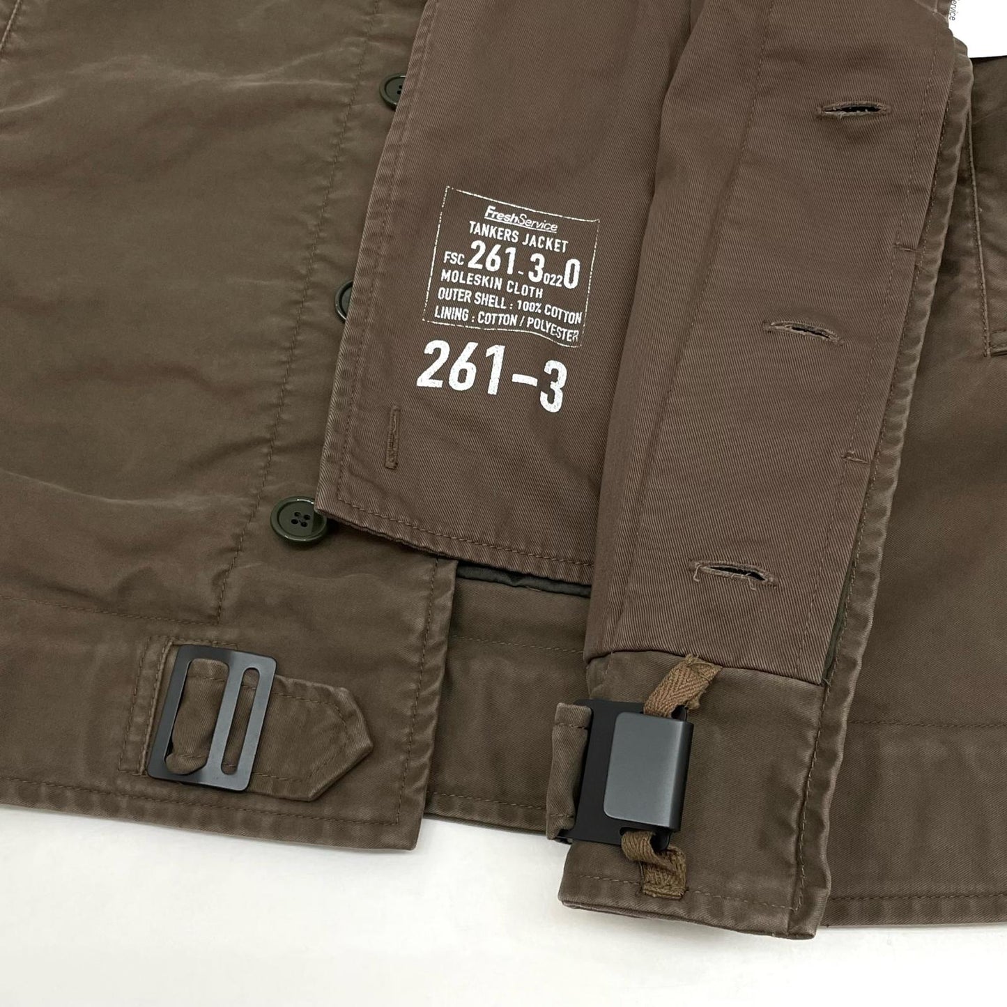 FreshService | フレッシュサービス MOLESKIN TANKERS JACKET その他アウター FSC261-30216 ブラウン サイズ：M【尾張小牧店】