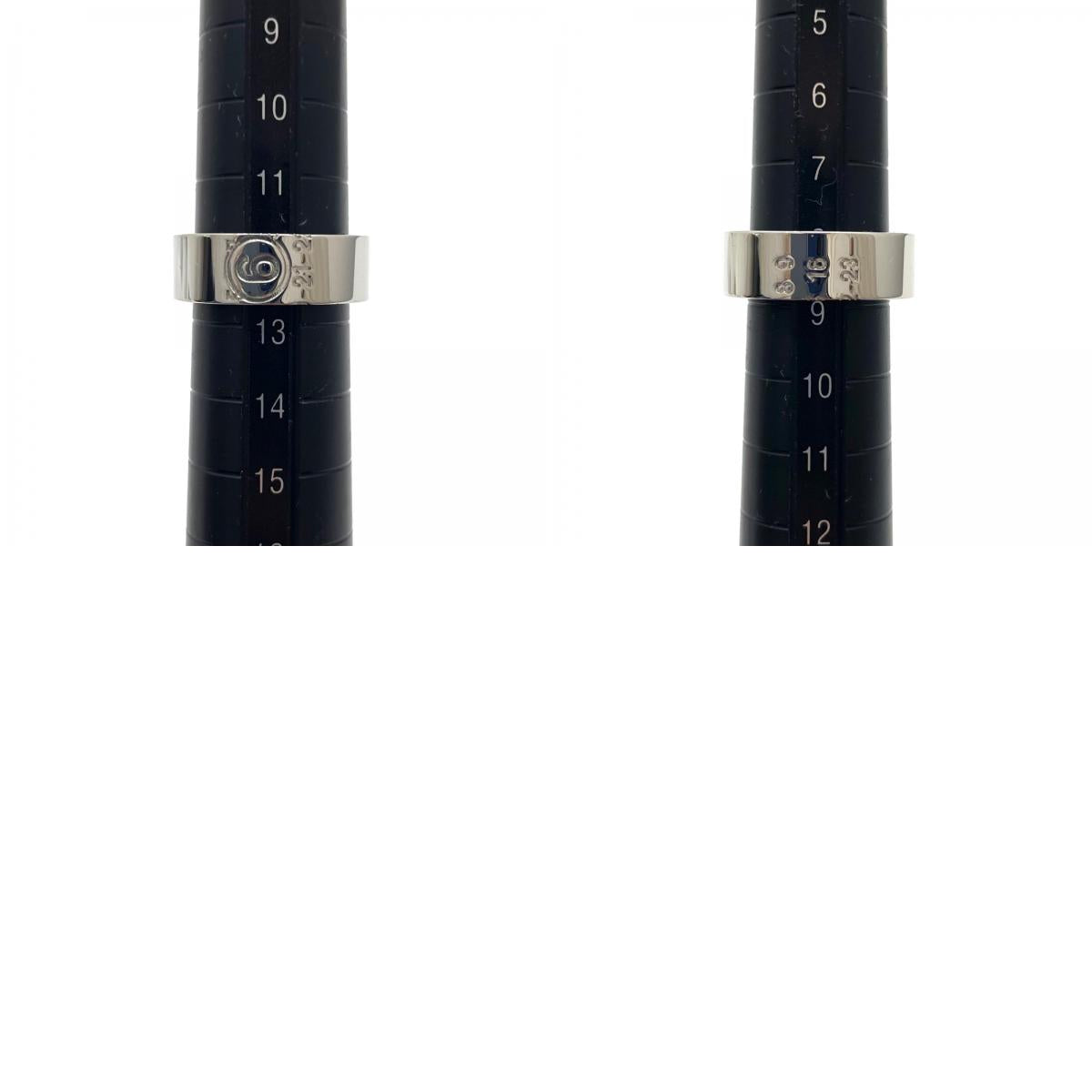 【中古】MM6(Maison Margiela) | エムエムシックスメゾンマルジェラ　25AW STACKED NUMERIC RING POLISHED PALLADIO　リング・指輪 SM7UQ0113 P8754 シルバー【尾張小牧店】
