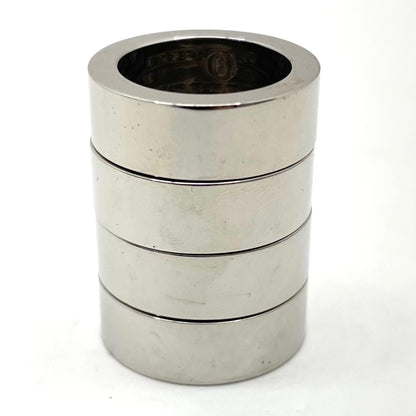 【中古】MM6(Maison Margiela) | エムエムシックスメゾンマルジェラ　25AW STACKED NUMERIC RING POLISHED PALLADIO　リング・指輪 SM7UQ0113 P8754 シルバー【尾張小牧店】