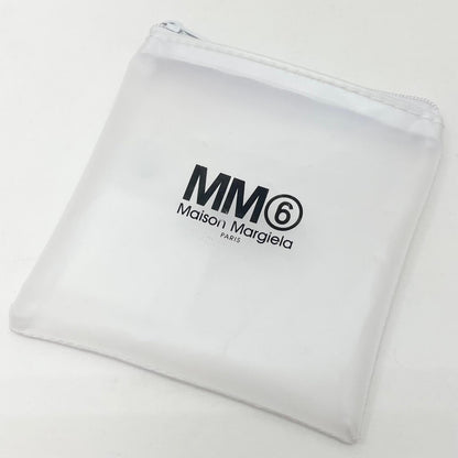 【中古】MM6(Maison Margiela) | エムエムシックスメゾンマルジェラ PLAIN SAUVAGE LEATHER ANELLO ベルトリング・指輪 SM6UQ0106 ブラック サイズ：S【尾張小牧店】