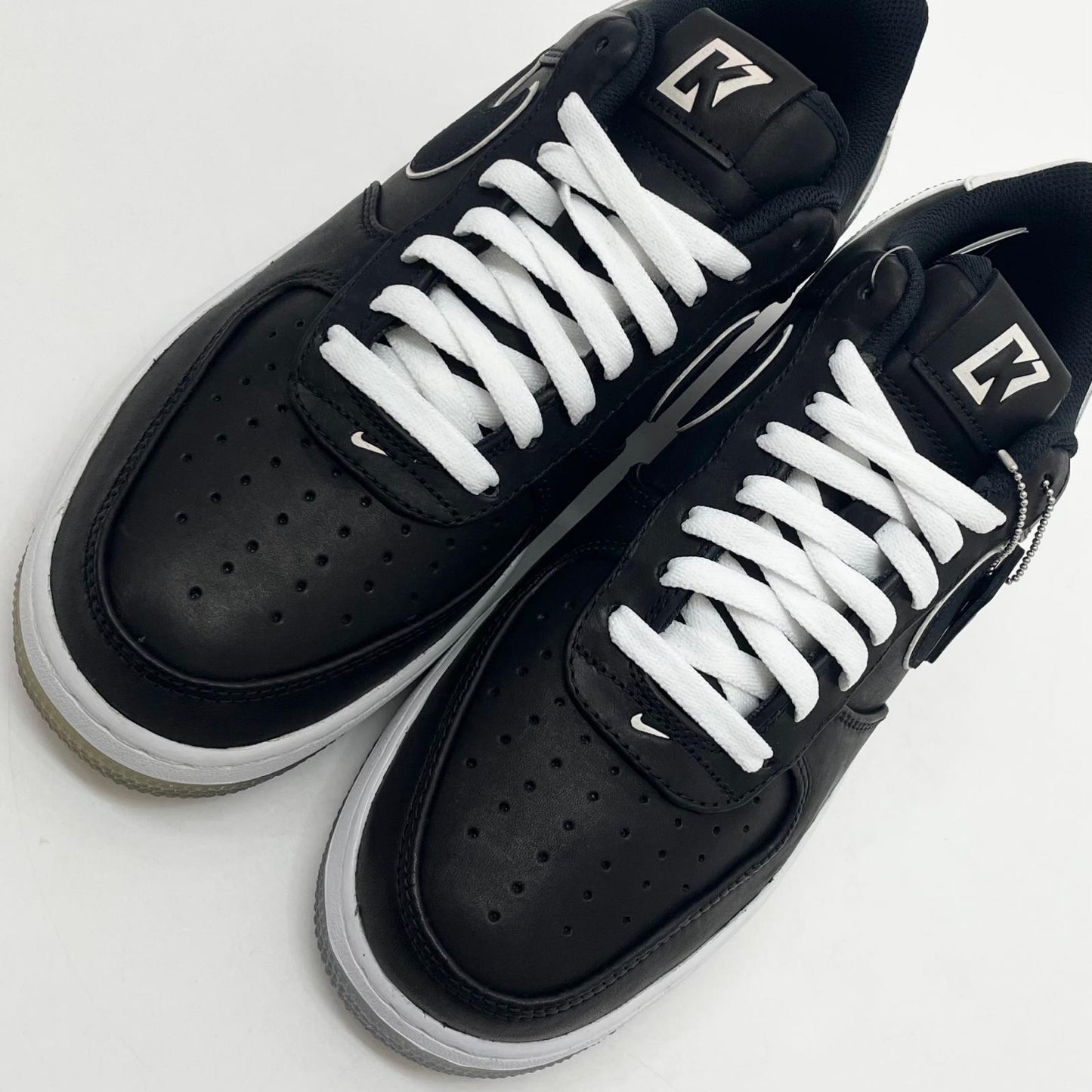 【中古】NIKE×Colin Kaepernick | ナイキ×コリン・キャパニック Air Force 1 Low "Black/White"　エアフォース1 ロー "ブラック/ホワイト"　スニーカー 靴　CQ0493-001 ブラック 27cm【尾張小牧店】