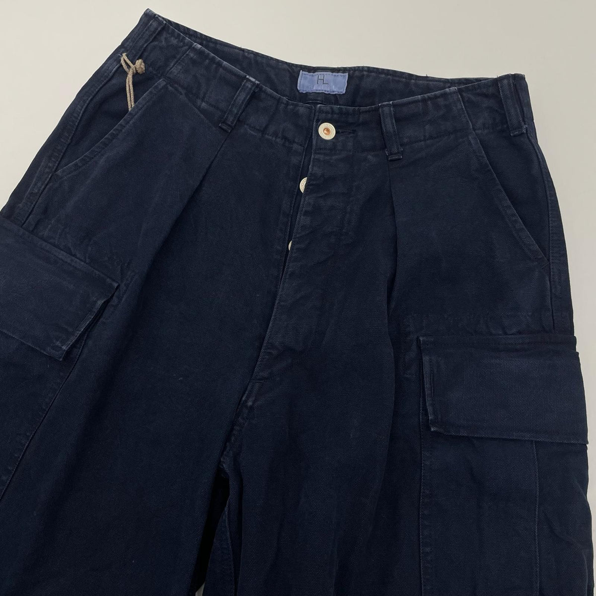 【中古】HERILL | ヘリル Duck Jungle fatiguepants カーゴパンツ 23-030-HL-8020-3 ネイビー【尾張小牧店】