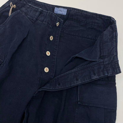 【中古】HERILL | ヘリル Duck Jungle fatiguepants カーゴパンツ 23-030-HL-8020-3 ネイビー【尾張小牧店】