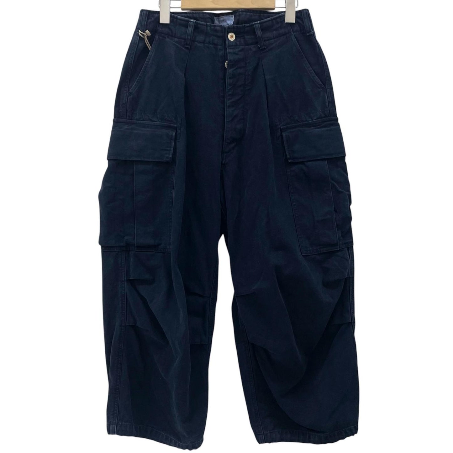 【中古】HERILL | ヘリル Duck Jungle fatiguepants カーゴパンツ 23-030-HL-8020-3 ネイビー【尾張小牧店】