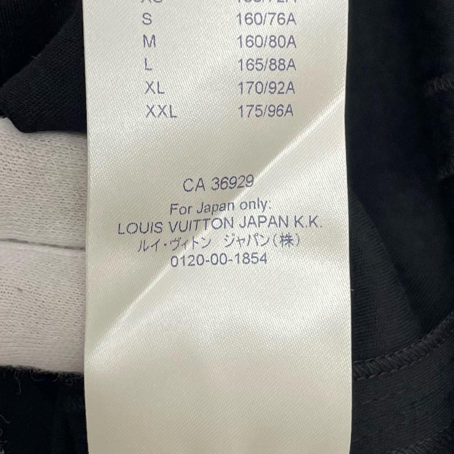 LOUIS VUITTON | ルイ・ヴィトン 半袖Ｔシャツ CA36929 ブラック サイズ：M【尾張小牧店】
