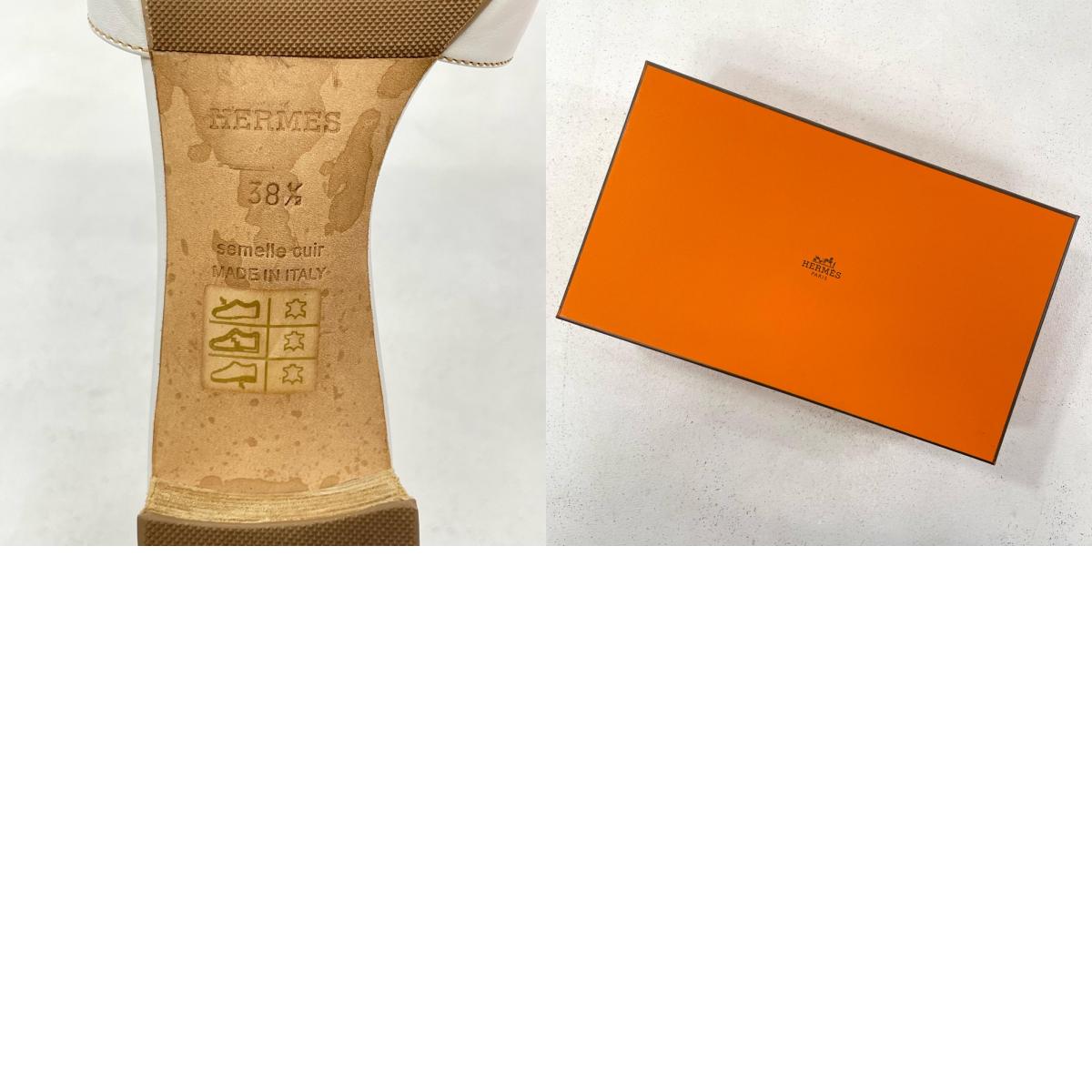 HERMES | エルメス サンダル ホワイト【尾張小牧店】