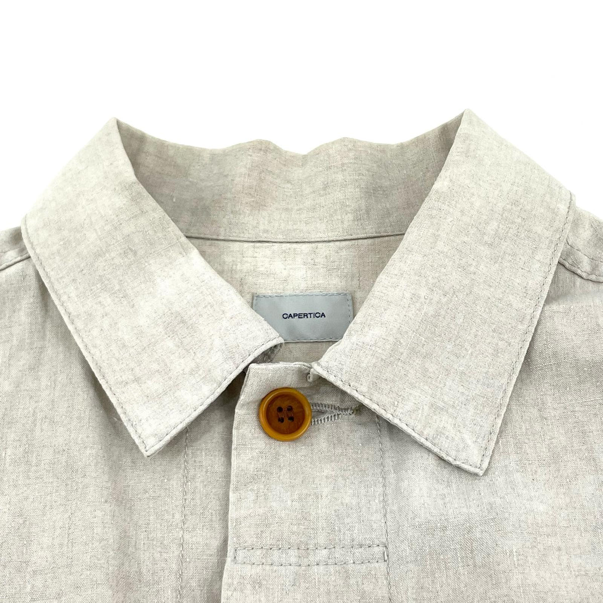 【中古】 BIG JEAN JACKET 2 SUPER HIGH DENSITY LINEN その他アウター CAP704JK38 アイボリー【尾張小牧店】