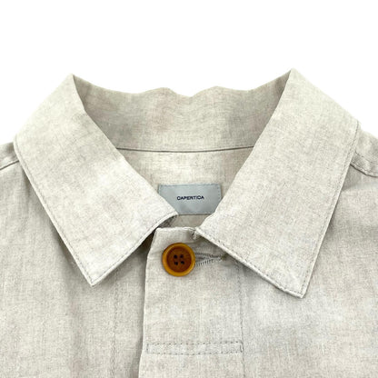 【中古】 BIG JEAN JACKET 2 SUPER HIGH DENSITY LINEN その他アウター CAP704JK38 アイボリー【尾張小牧店】