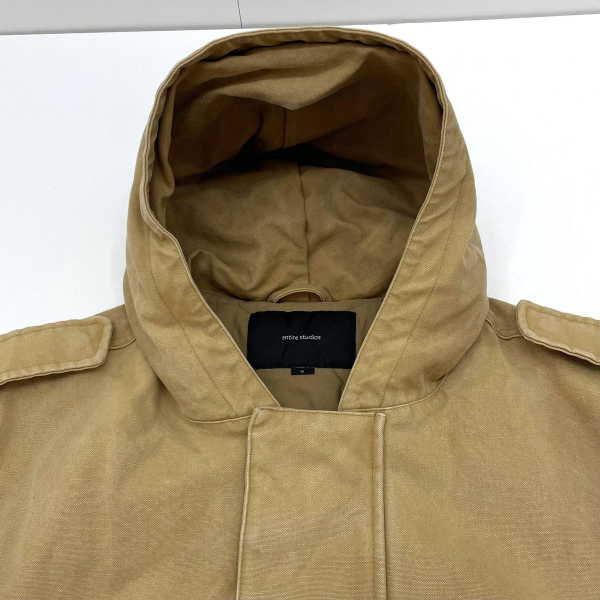 【中古】entire studios | エンタイアスタジオ W2 BOMBER ボンバージャケット ES2307 ベージュ サイズ：M【尾張小牧店】