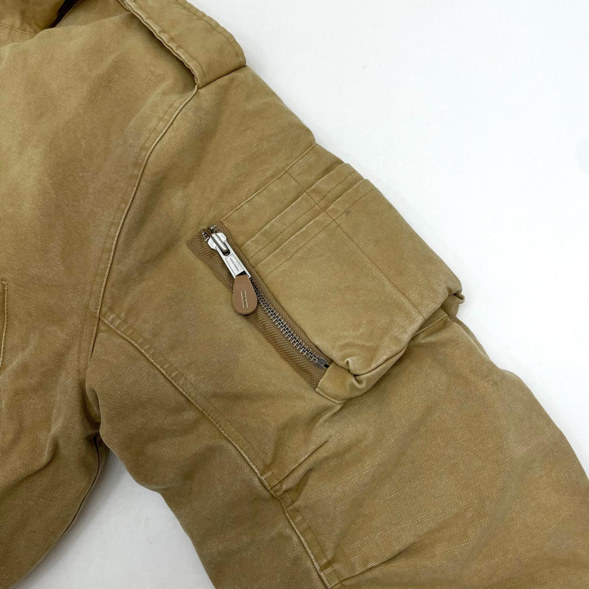 【中古】entire studios | エンタイアスタジオ W2 BOMBER ボンバージャケット ES2307 ベージュ サイズ：M【尾張小牧店】