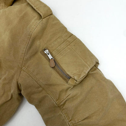【中古】entire studios | エンタイアスタジオ W2 BOMBER ボンバージャケット ES2307 ベージュ サイズ：M【尾張小牧店】