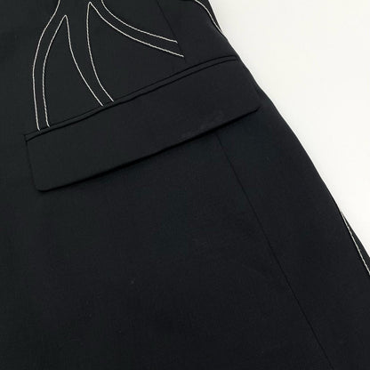 SAQI SUIT JACKET テーラードジャケット ブラック サイズ：M【尾張小牧店】