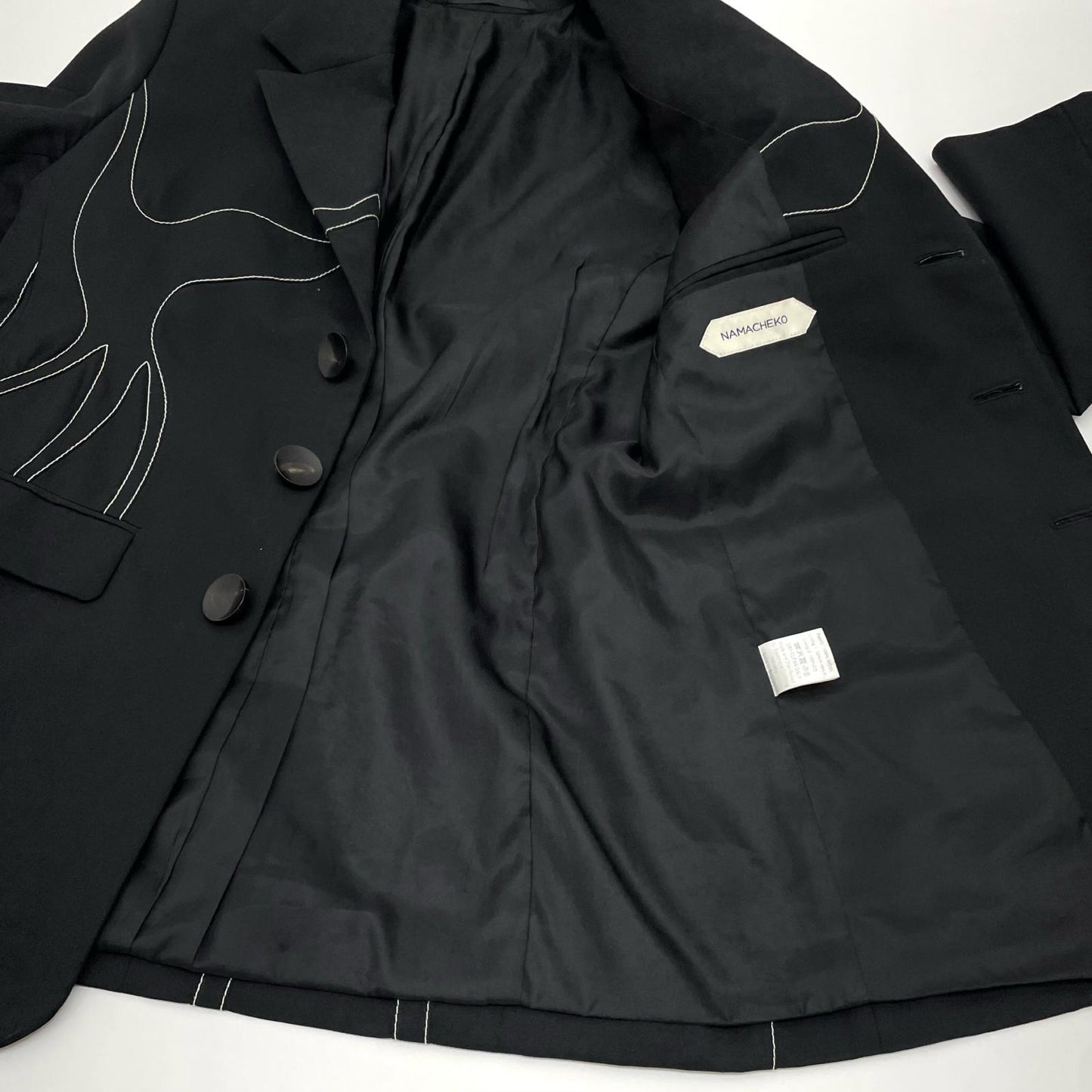 SAQI SUIT JACKET テーラードジャケット ブラック サイズ：M【尾張小牧店】