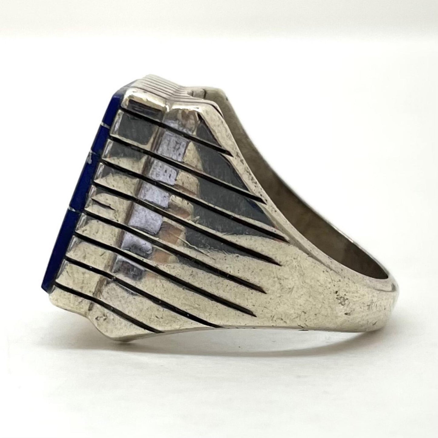 【中古】ラピスラズリ STERLING リング・指輪 シルバー【尾張小牧店】