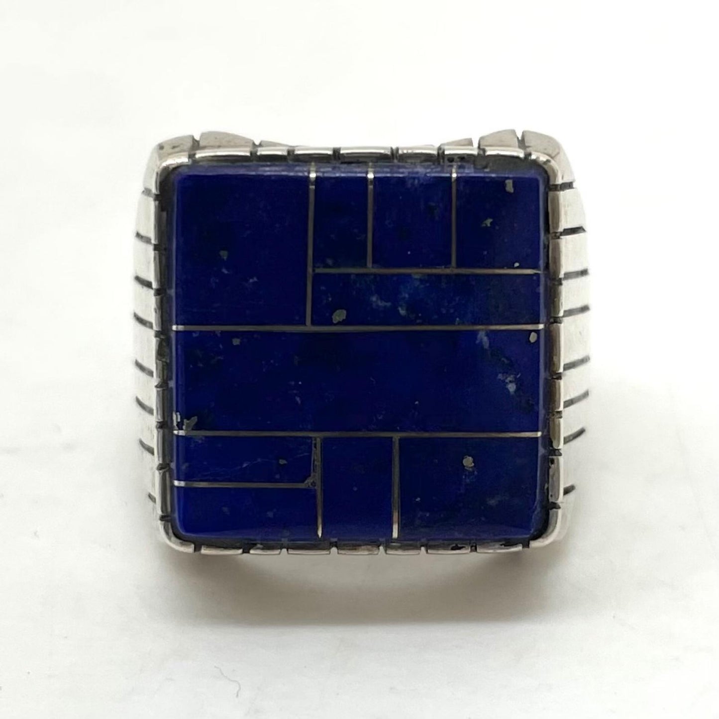 【中古】ラピスラズリ STERLING リング・指輪 シルバー【尾張小牧店】